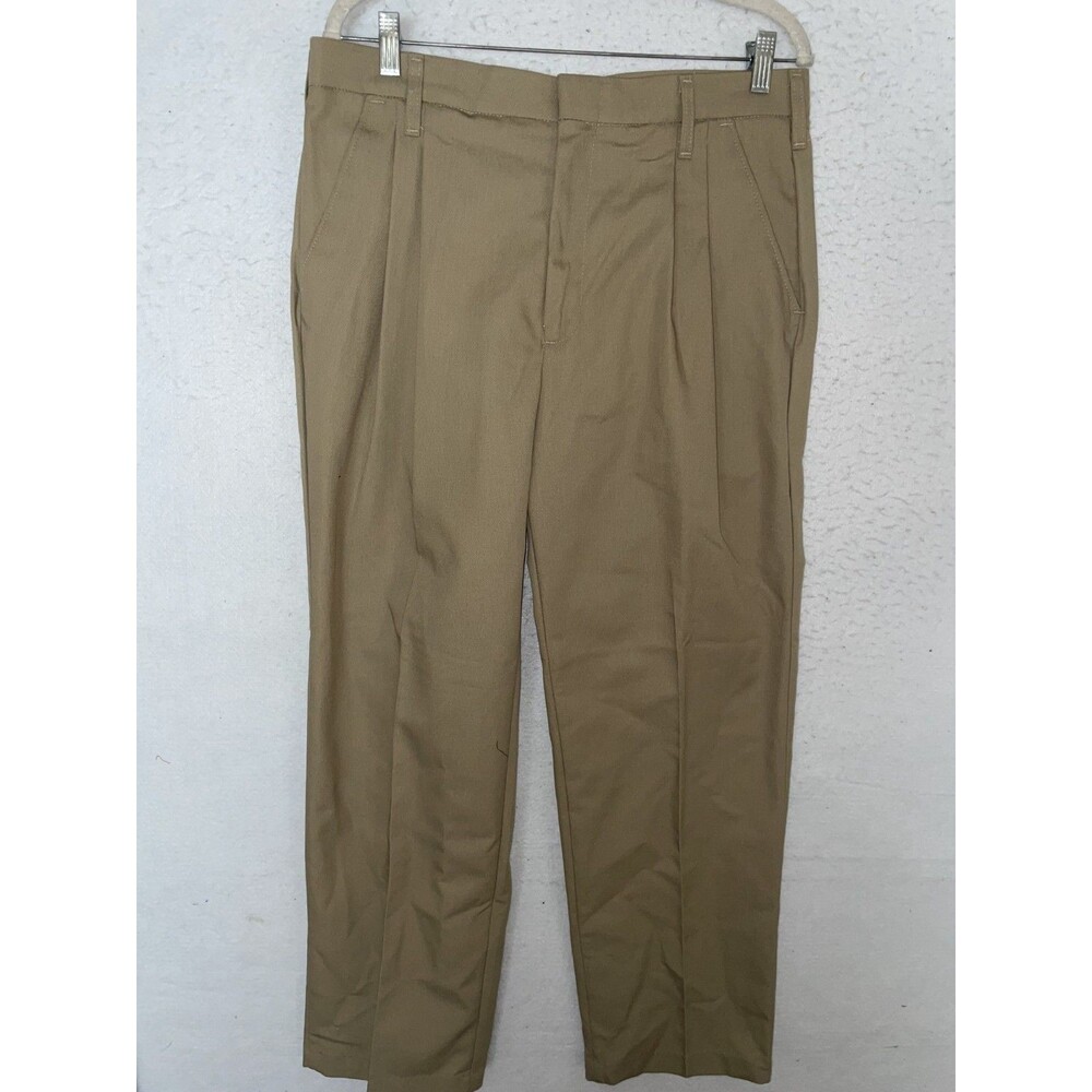 Red Kap PT38KH1 Work Khaki Pants Mens 34x30 Mid Rise Pockets Zip Fly Beige NWT